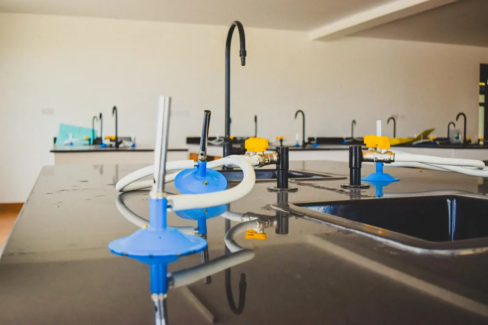 The science laboratory at Whitestar