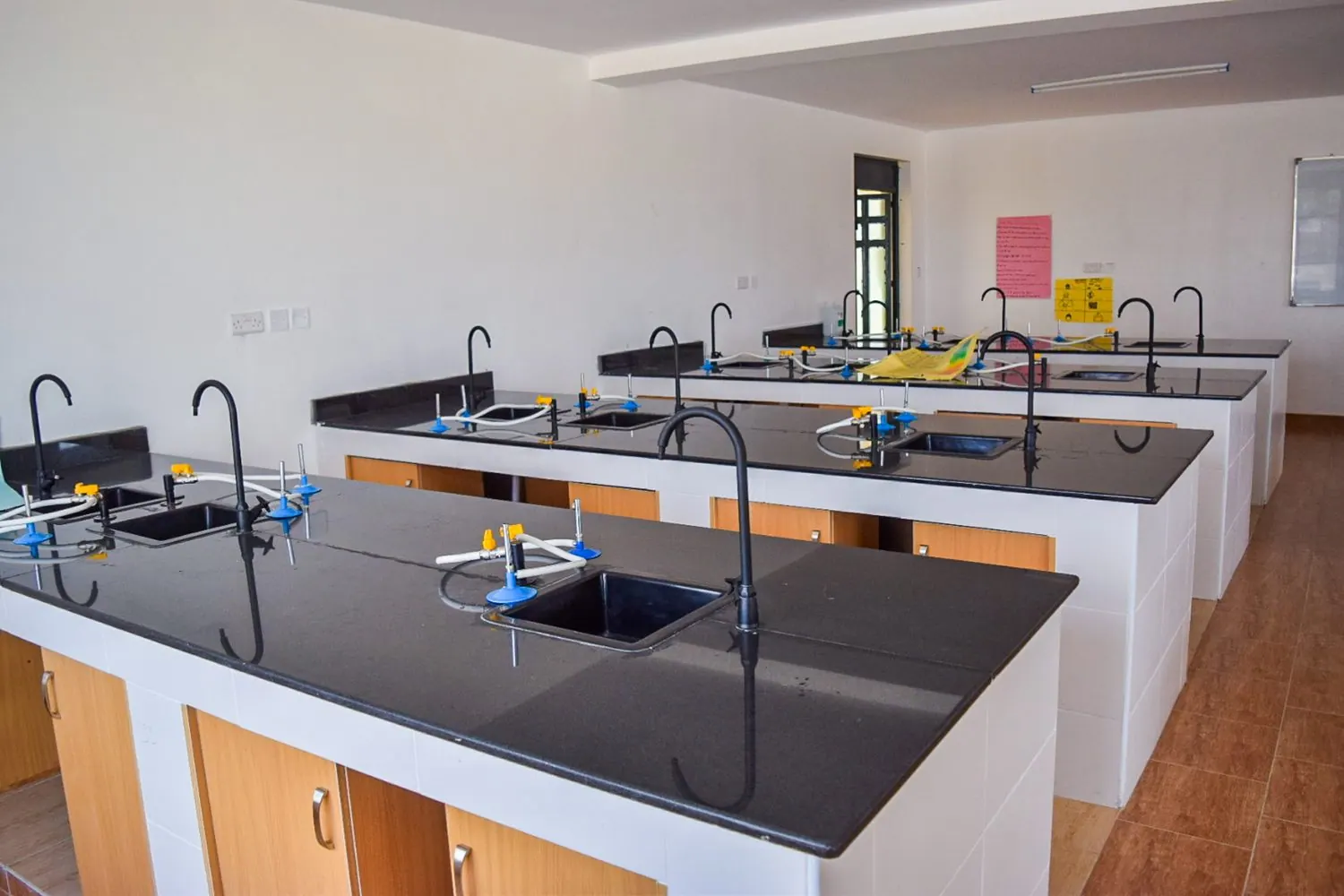 The science laboratory